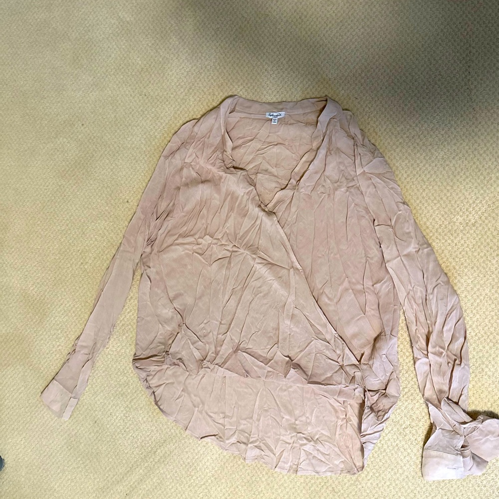 High quality Splendid blouse in a blush color, large